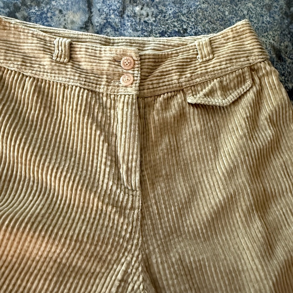 J. Jill Beige Corduroy Pants size 6